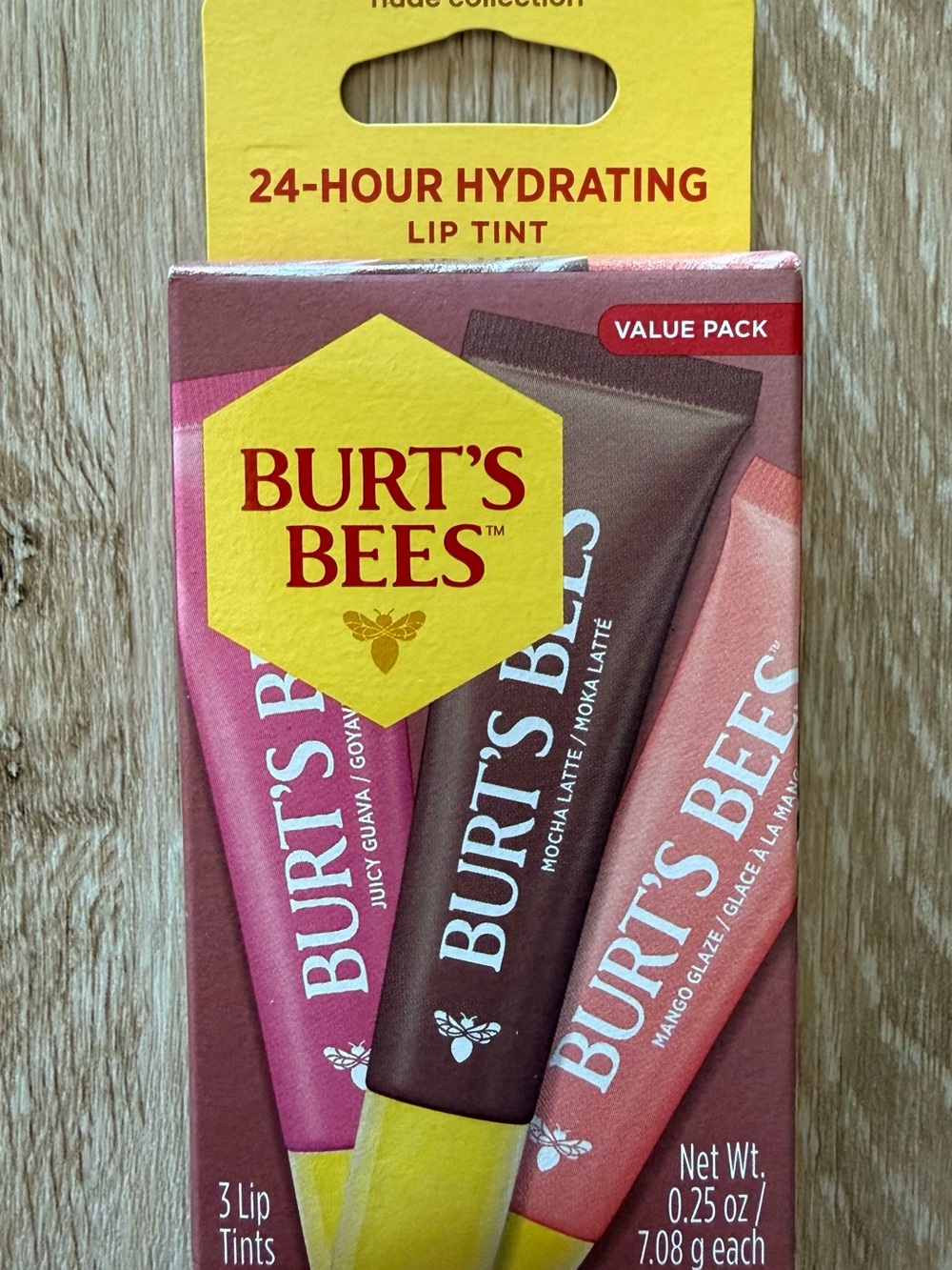 Burt's Bees 24-Hour Hydrating Lip Tint 3-Pack